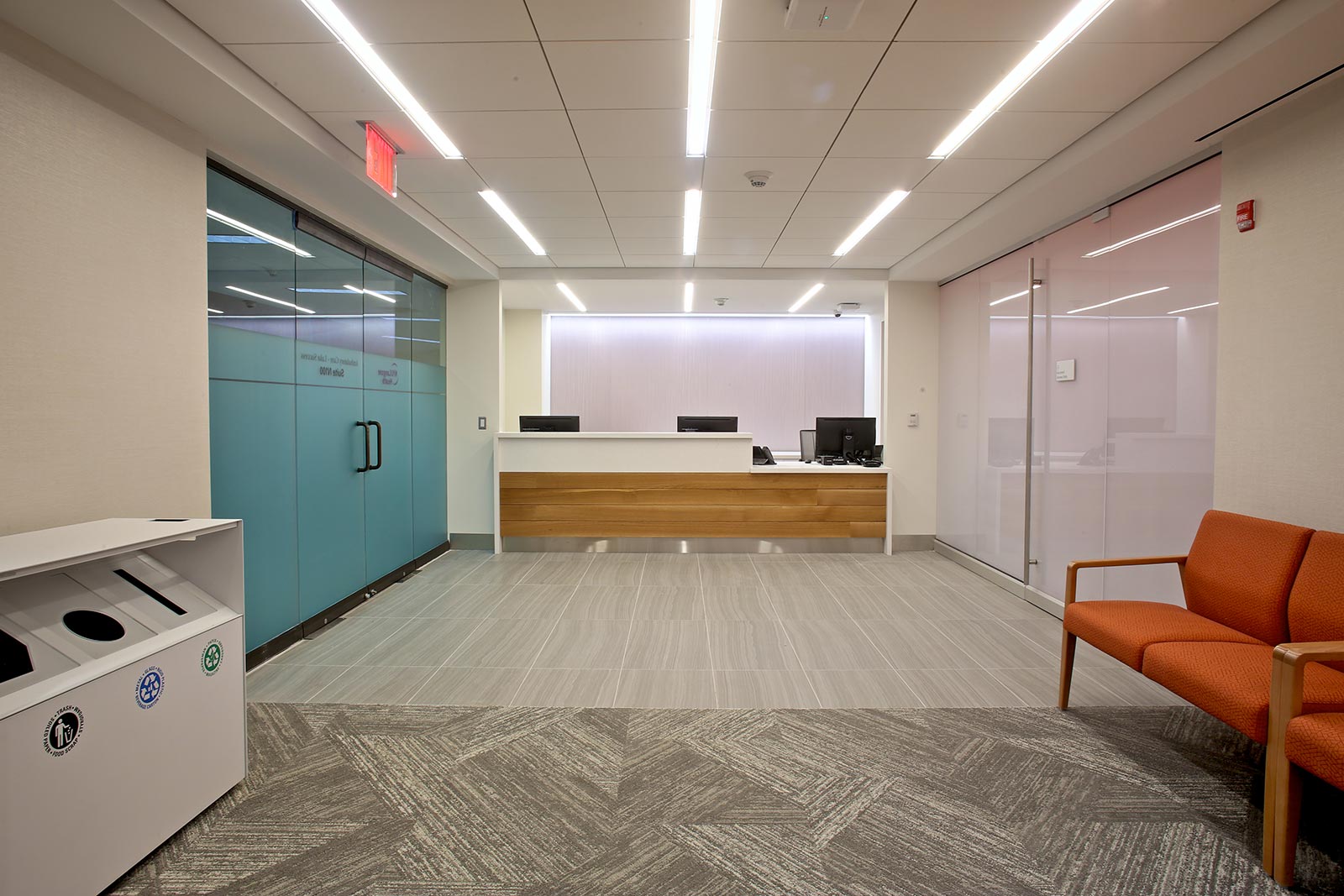 NYU Langone Health interior project completed by Nicor Construction